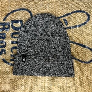 Grey and Black Windmill Beanie ✌🏻